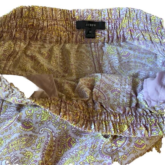 J.Crew Swimwear Matching Set - 6 - Swimsuit + Paddle Shorts, Purple Pink Paisley - Picture 5 of 16